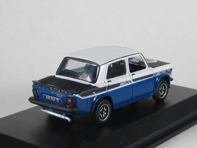 Simca 1000 Rallye 2 SRT 1977, sinivalkomusta