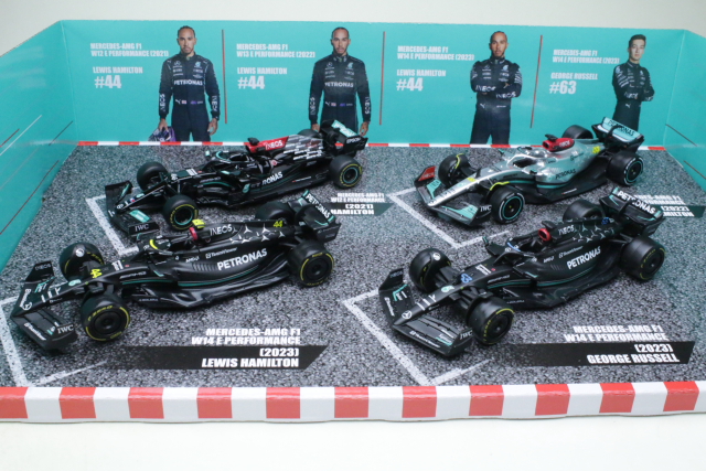 Mercedes AMG Petronas F1 Team (2 x W14, W13 & W12)