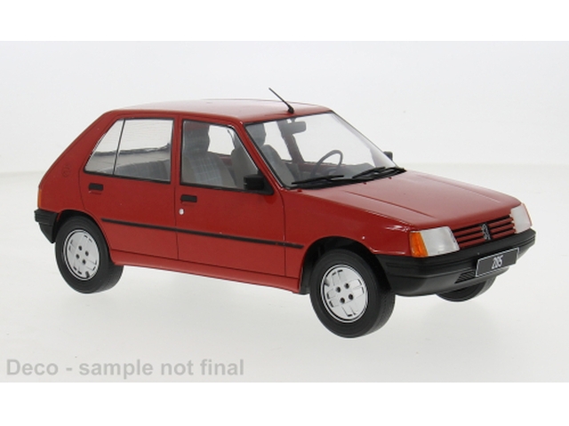 Peugeot 205 1984, punainen