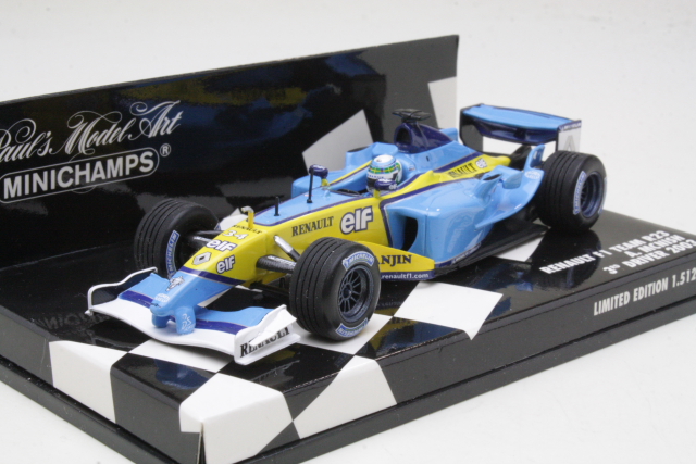 Renault R23, F1 3rd. driver 2003, A.McNish, no.34