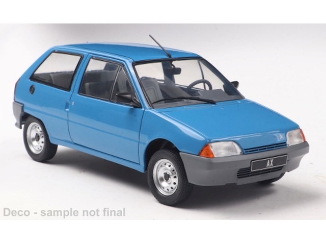 Citroen AX 1986, sininen