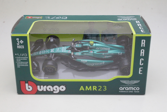Aston Martin AMR23, F1 2023, F.Alonso, no.14