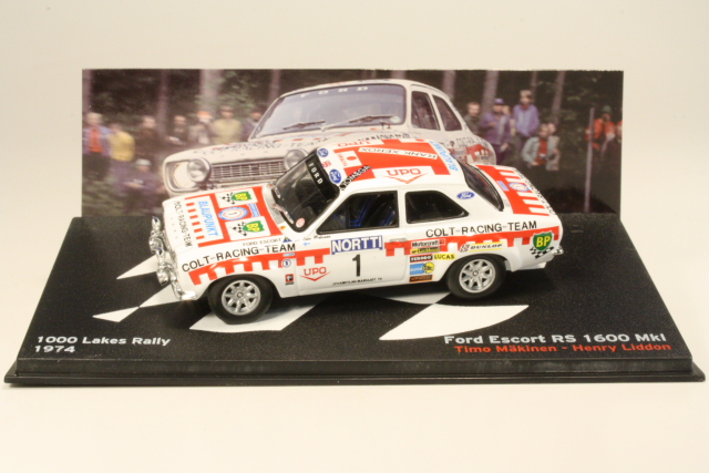 Ford Escort Mk1 RS1600, Finland 1974, T.Mäkinen, no.1