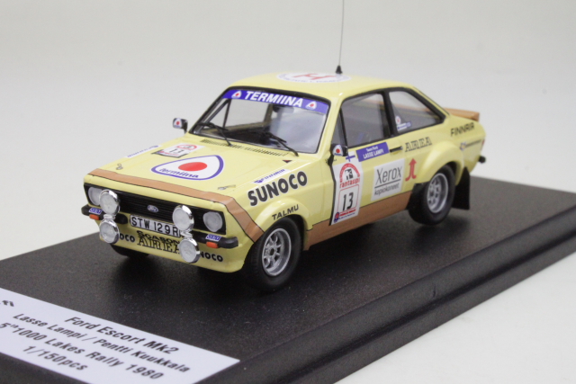 Ford Escort Mk2, 5th. Finland 1980, L.Lampi, no.13