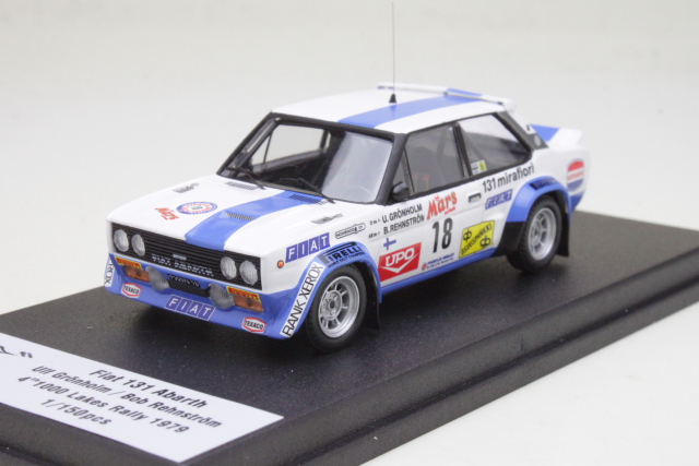 Fiat 131 Abarth, Finland 1979, U.Grönholm, no.18