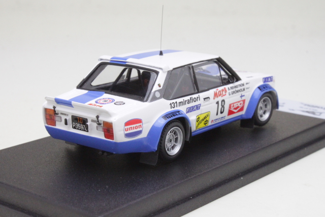 Fiat 131 Abarth, Finland 1979, U.Grönholm, no.18