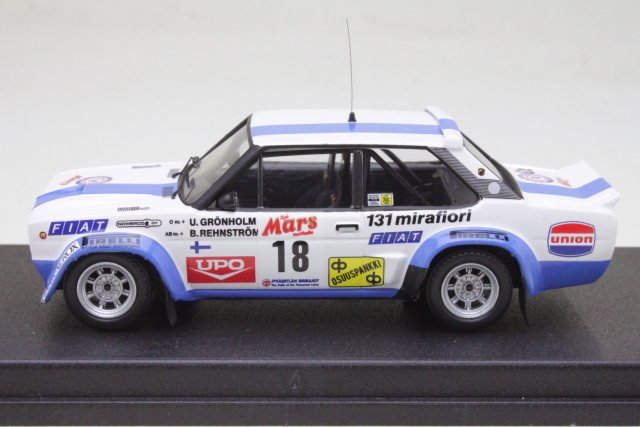 Fiat 131 Abarth, Finland 1979, U.Grönholm, no.18