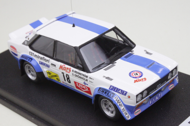 Fiat 131 Abarth, Finland 1979, U.Grönholm, no.18