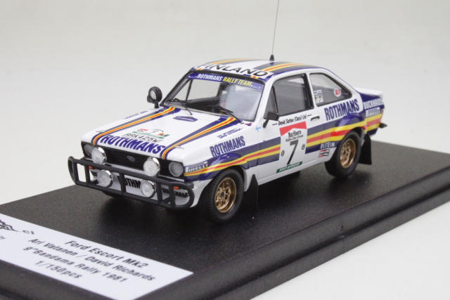 Ford Escort Mk2, Bandama 1981, A.Vatanen, no.7