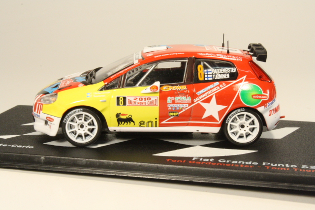 Fiat Grande Punto S2000, Monte Carlo 2010, T.Gardemeister, no.8 - Sulje napsauttamalla kuva