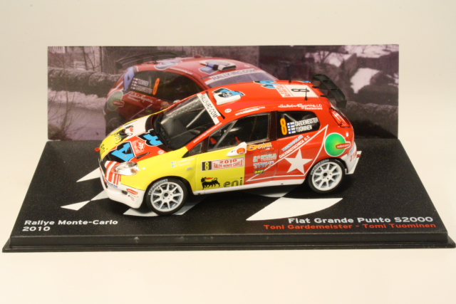 Fiat Grande Punto S2000, Monte Carlo 2010, T.Gardemeister, no.8 - Sulje napsauttamalla kuva