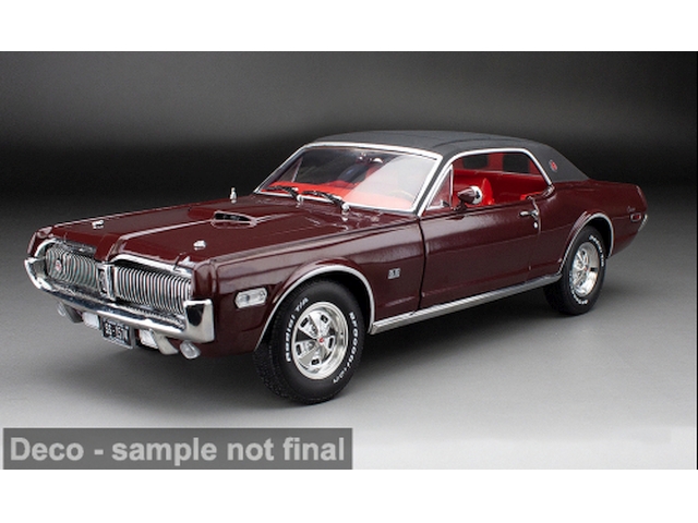 Mercury Cougar XR7G 1968, tummanpunainen