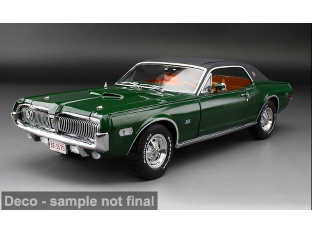 Mercury Cougar XR7G 1968, vihreä