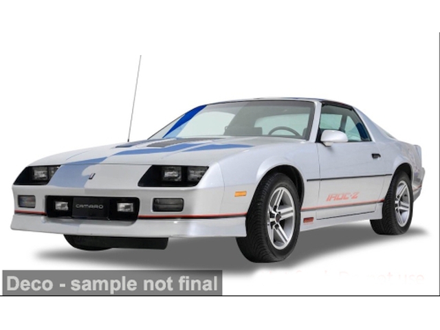 Chevrolet Camaro IROC 1985, hopea
