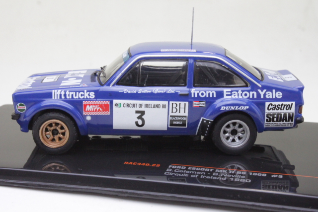 Ford Escort Mk2 RS1800, Circuit of Ireland 1980, B.Coleman, no.3