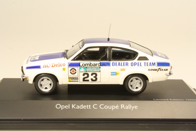 Opel Kadett C Coupe, RAC 1974, T.Pond, no.23 - Sulje napsauttamalla kuva
