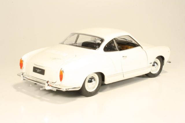 VW Karmann Ghia Coupe 1968, white