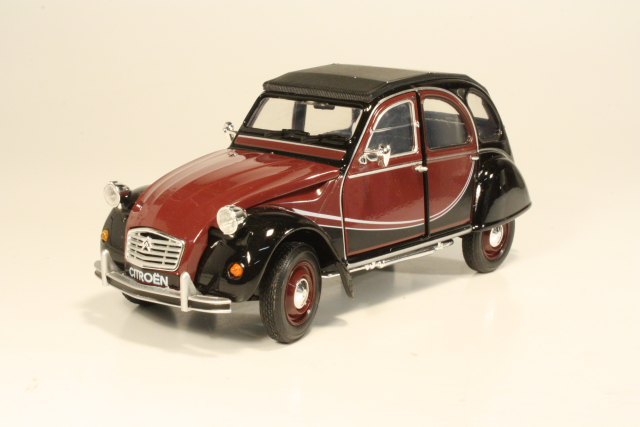 Citroen 2CV 6 Charleston, punainen/musta