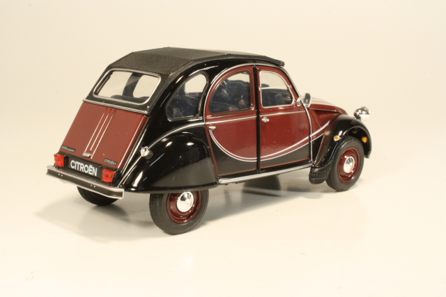 Citroen 2CV 6 Charleston, punainen/musta