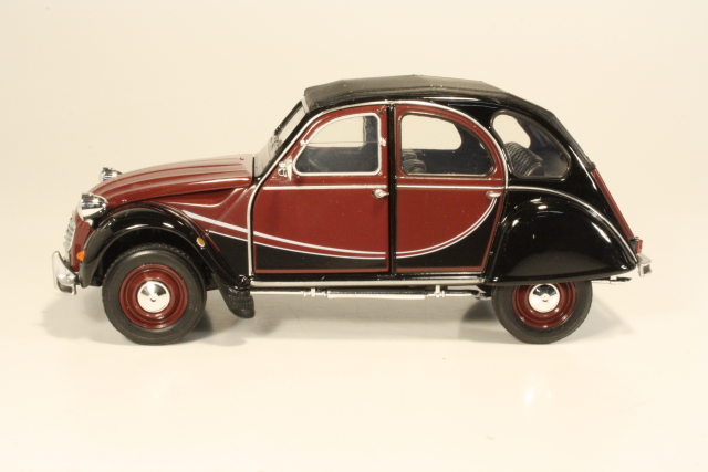 Citroen 2CV 6 Charleston, punainen/musta