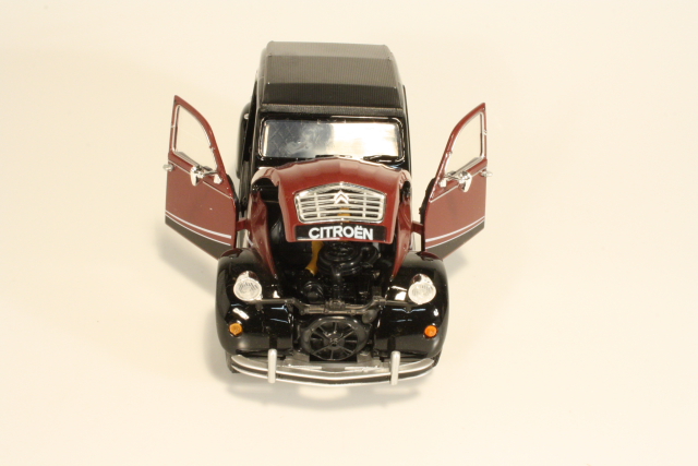 Citroen 2CV 6 Charleston, punainen/musta