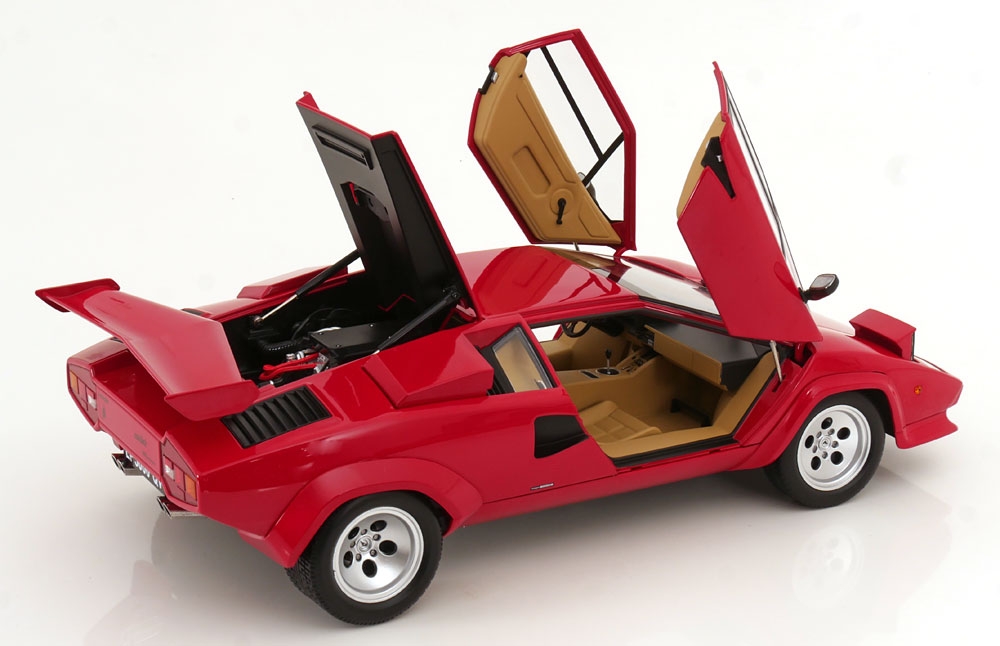 Lamborghini Countach LP5000S QV 1985, punainen