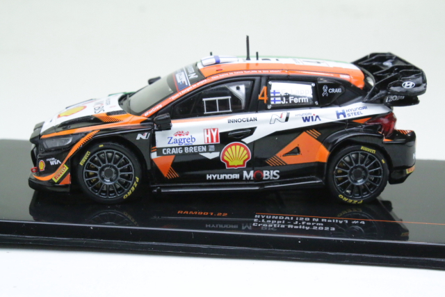 Hyundai i20 N, Croatia 2023, E.Lappi, no.4