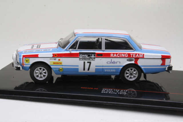Volvo 142, RAC 1972, M.Alen, no.17