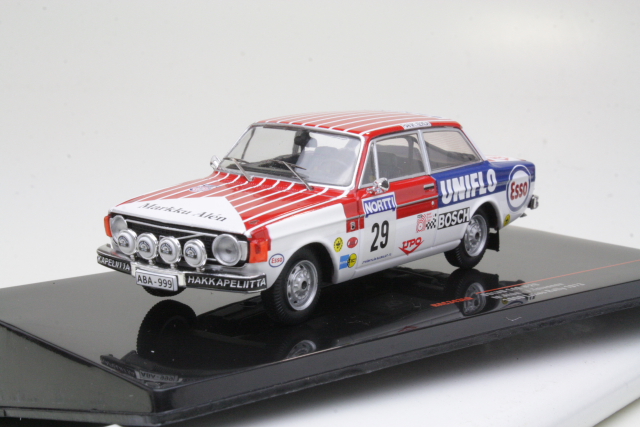 Volvo 142, Finland 1973, M.Alen, no.29