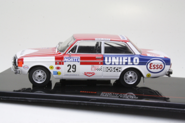 Volvo 142, Finland 1973, M.Alen, no.29