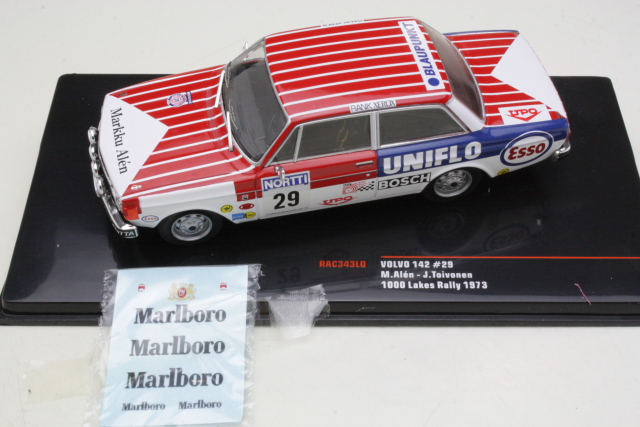 Volvo 142, Finland 1973, M.Alen, no.29