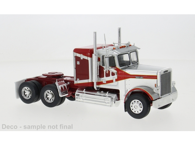 Freightliner FLC120 64T 1977, hopea/punainen
