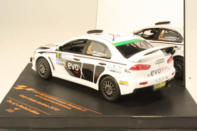Mitsubishi Lancer Evo X, Sardegna 2010, P.G.Andersson, no.5