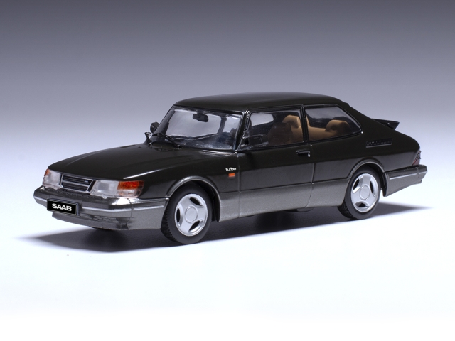 Saab 900 Turbo 1988, musta
