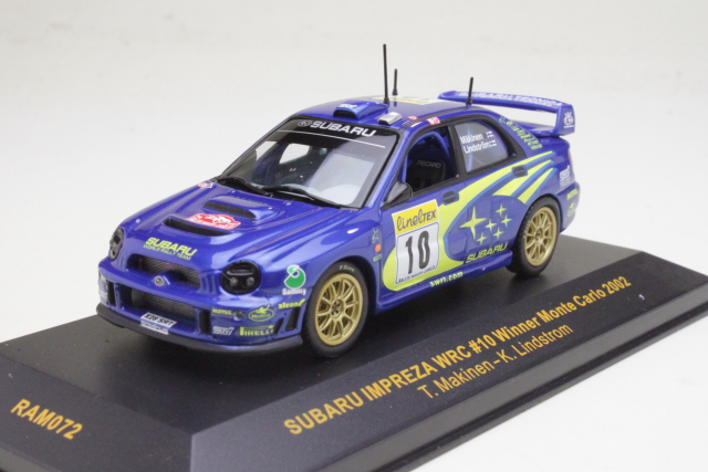 Subaru Impreza WRC, Monte Carlo 2002, T.Mäkinen, no.10