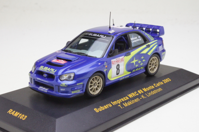 Subaru Impreza WRC, Monte Carlo 2003, T.Mäkinen, no.8