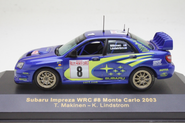 Subaru Impreza WRC, Monte Carlo 2003, T.Mäkinen, no.8