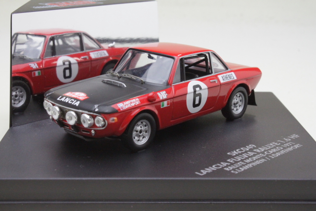 Lancia Fulvia Coupe HF, Monte Carlo 1971, S.Lampinen, no.1