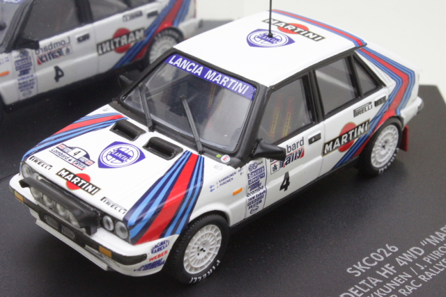 Lancia Delta HF 4WD, RAC 1987, J.Kankkunen, no.4