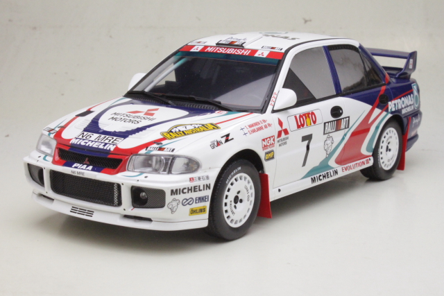Mitsubishi Lancer Evo III, Australia 1996, T.Mäkinen, no.7