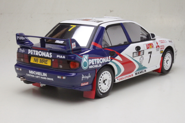 Mitsubishi Lancer Evo III, Australia 1996, T.Mäkinen, no.7