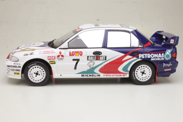 Mitsubishi Lancer Evo III, Australia 1996, T.Mäkinen, no.7