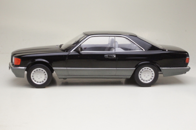 Mercedes 500 SEC (C126) 1985, musta