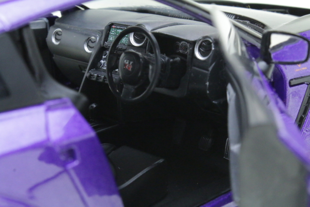 Nissan GT-R (R35) Liberty Walk Body Kit 2.0 2022, violetti