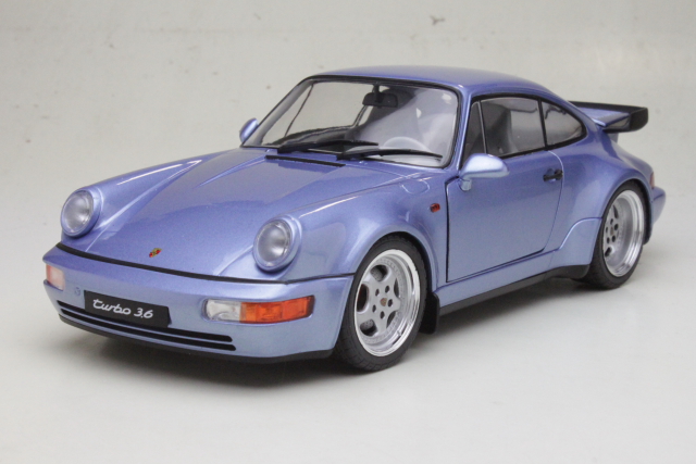 Porsche 911 (964) Turbo Coupe 1990, light blue