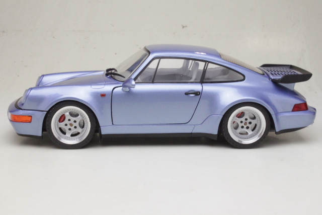 Porsche 911 (964) Turbo Coupe 1990, vaaleansininen