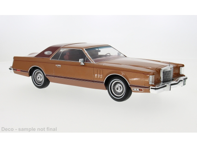 Lincoln Continental Mark V 1978, ruskea