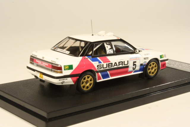 Subaru Legacy RS, Acropolis 1990, M.Alen, no.5 - Sulje napsauttamalla kuva