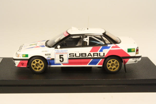 Subaru Legacy RS, Acropolis 1990, M.Alen, no.5 - Sulje napsauttamalla kuva