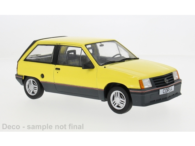 Opel Corsa A SR 1983, keltainen